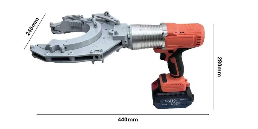 Giratubi a batteria D115