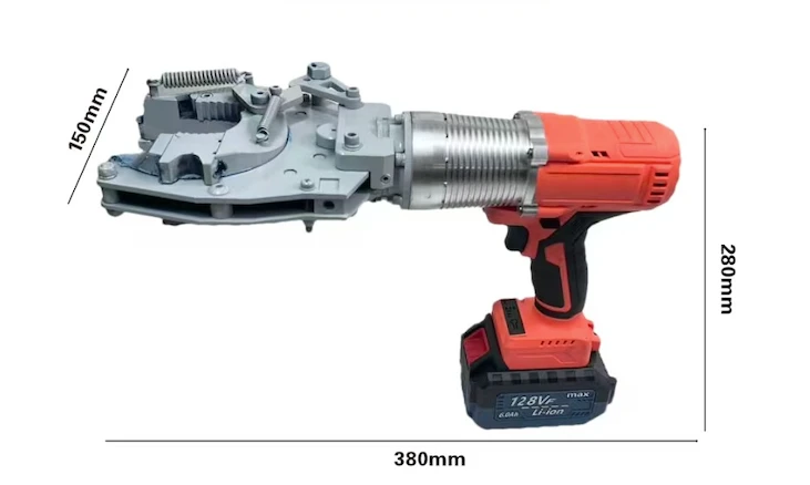 Giratubi elettrico senza spazzole D53 (serie-per impieghi gravosi)-Modello ibrido a doppia-potenza